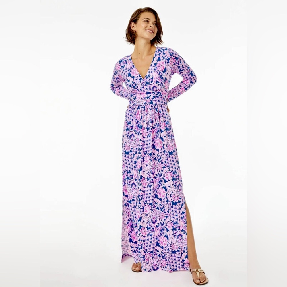 Lilly Pulitzer “Nichola Maxi Dress” small
